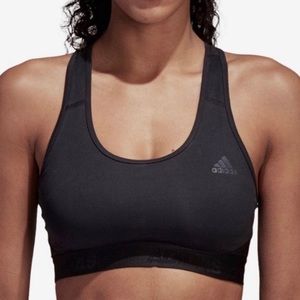 NEW Adidas black alphaskin sports bra